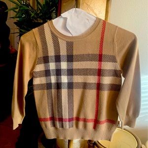 Burberry kids sweater